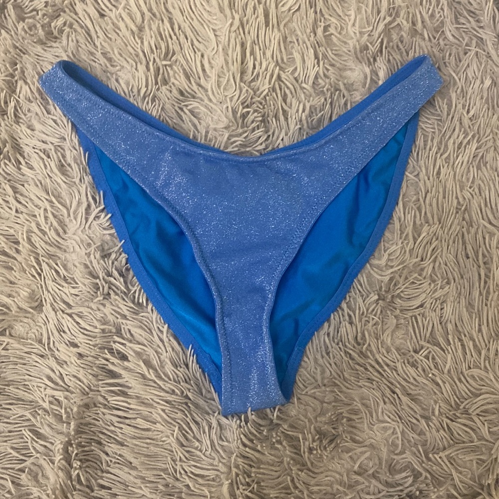 TRIANGL Blue Sparkly Bottoms